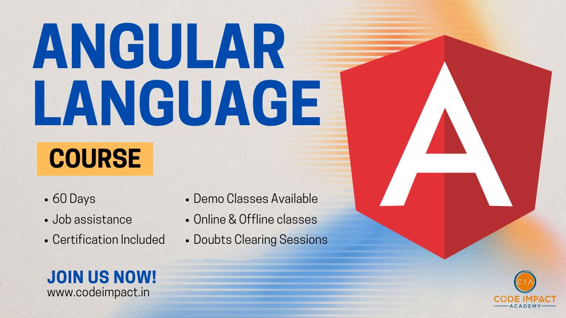 ANGULAR LANGUAGE COURSE BANNER CIA