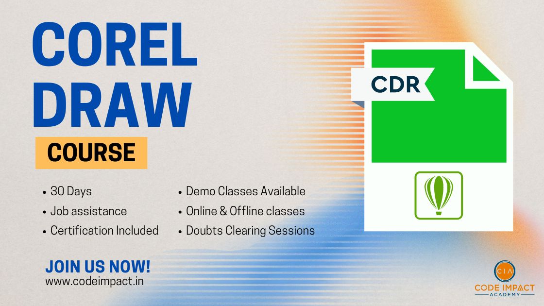 COREL DRAW COURSE BANNER CIA
