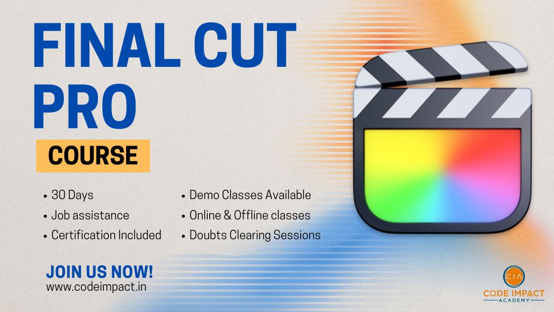 FINAL CUT PRO COURSE BANNER CIA