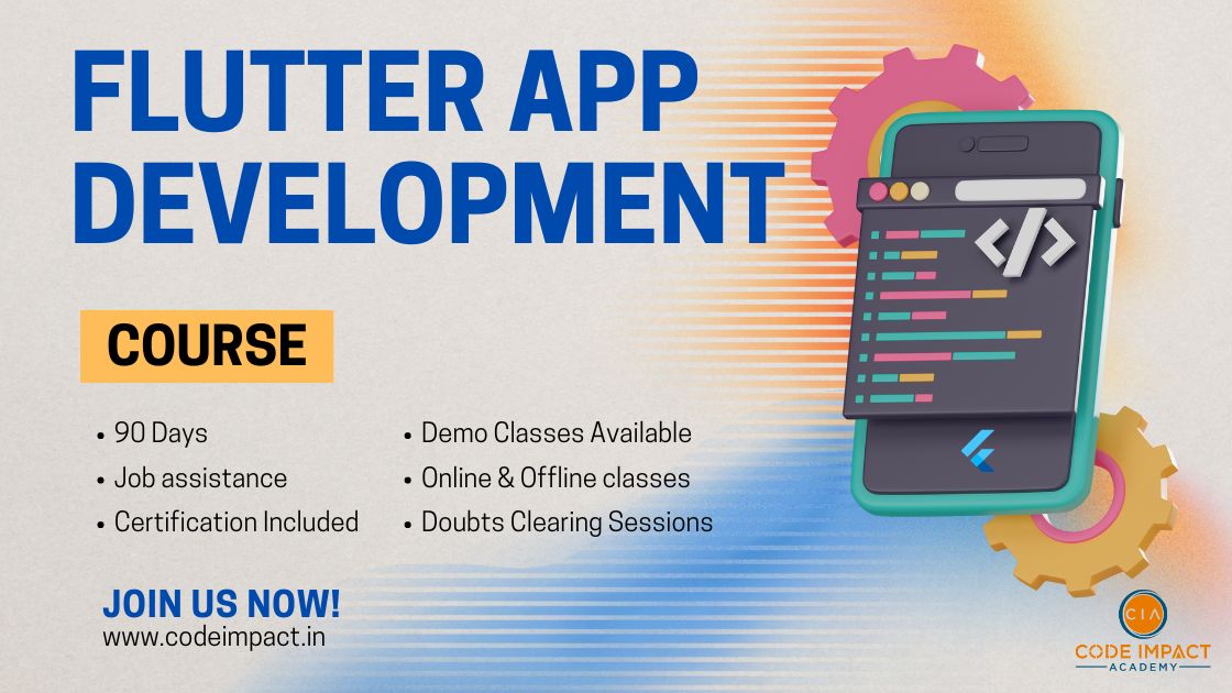 FLUTTER APP DEVELOPMENT COURSE BANNER CIA