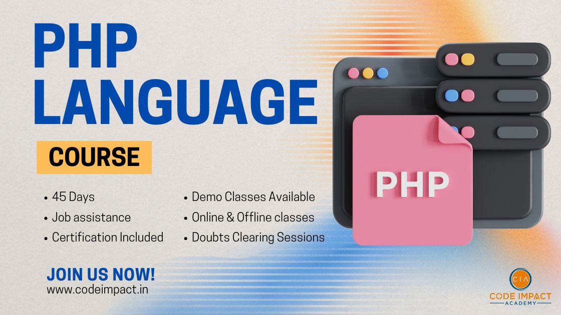 PHP LANGUAGE COURSE BANNER CIA