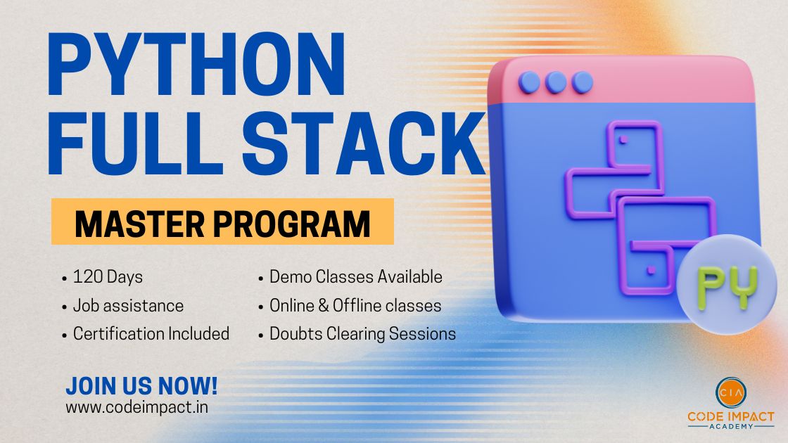 PYTHON FULL STACK MASTER PROGRAM BANNER CIA