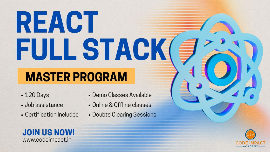 REACT FULL STACK MASTER PROGRAM BANNER CIA