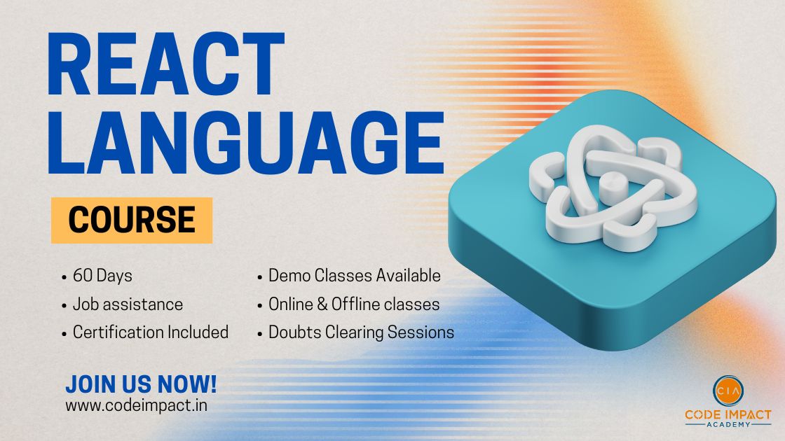 REACT LANGUAGE COURSE BANNER CIA