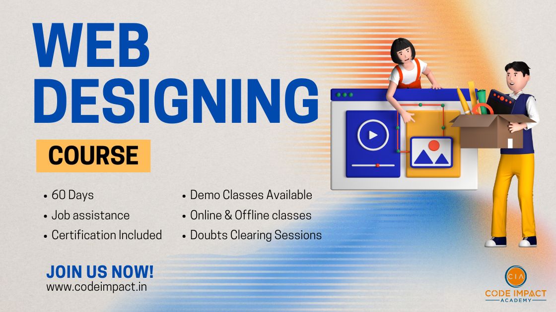 WEB DESIGNING COURSE BANNER CIA