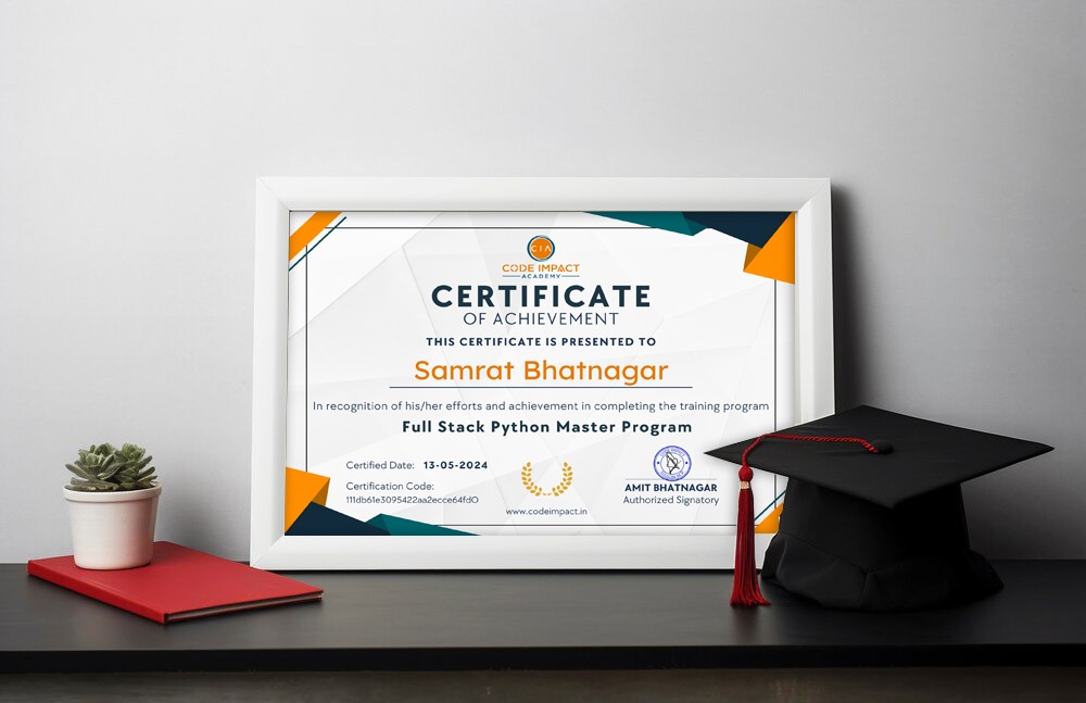 Code Impact Course Completion Certificate